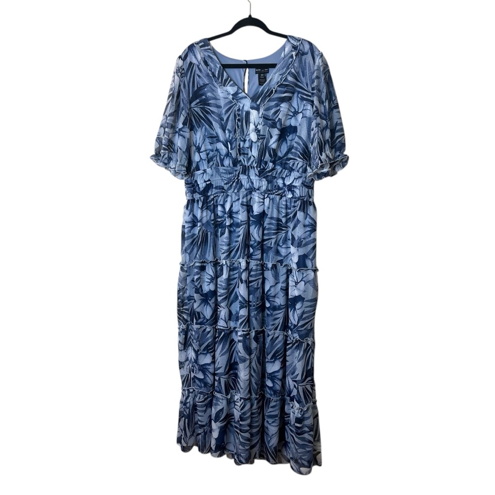 Kate & Lily Floral Maxi Dress Sz 18W